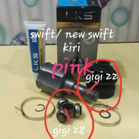 Cv Joint Dalam As Roda Depan Dalam kiri Suzuki swift new Swift