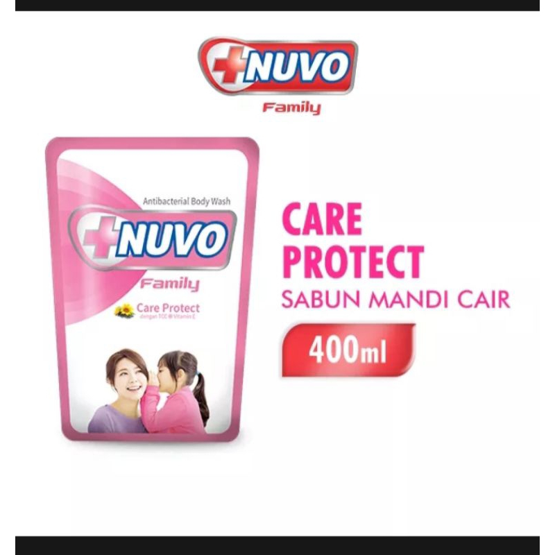 Sabun cair Nuvo pink 400 ml