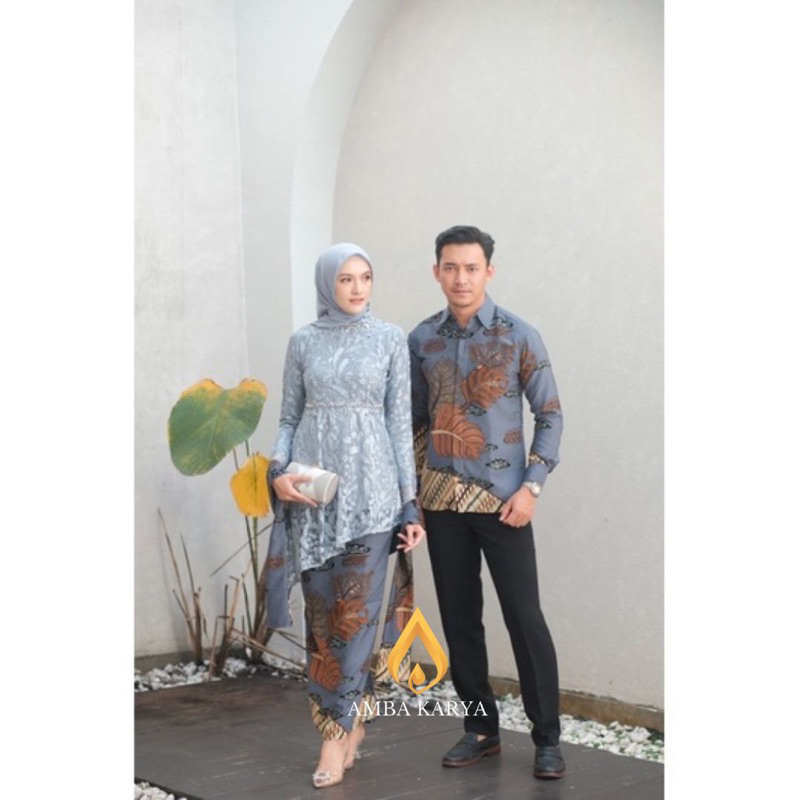 Batik kebaya Couple Zara Kebaya Wisuda Set Lamaran Tunik Lamaran Batik Couple Terbaru