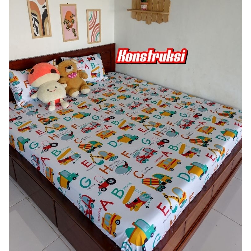 sprei karakter cowok Sprei berkwalitas sprei adem