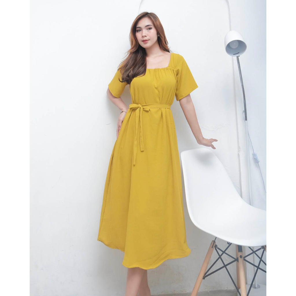 Dress Maudy Airflow Bali Terlaris