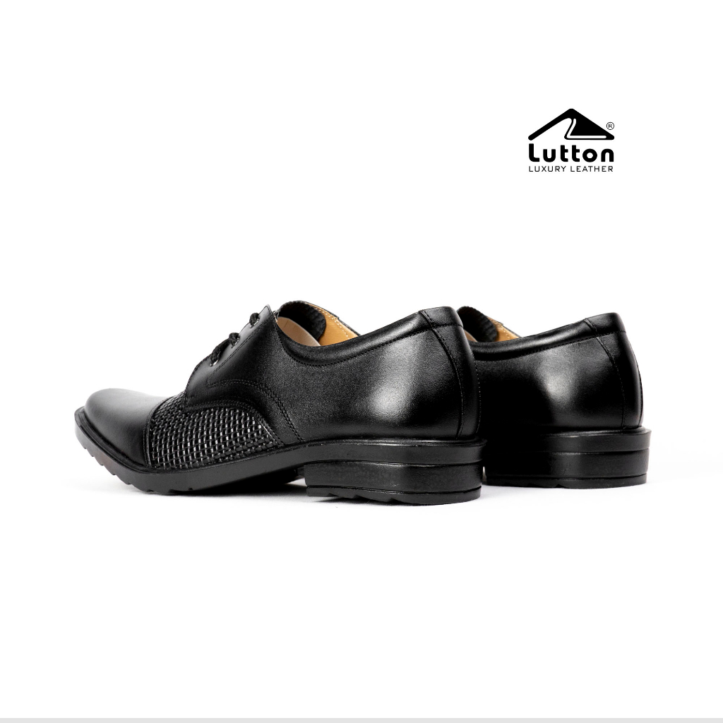 LUTTON - sepatu kulit sapi asli 100% - SEPATU PANTOFEL MU 04