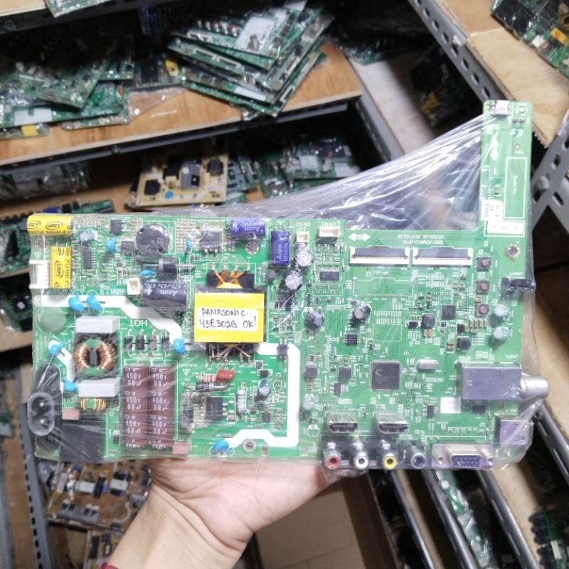 MAINBOARD PANASONIC TH-43E305G MOBO MODUL MB MESIN TV