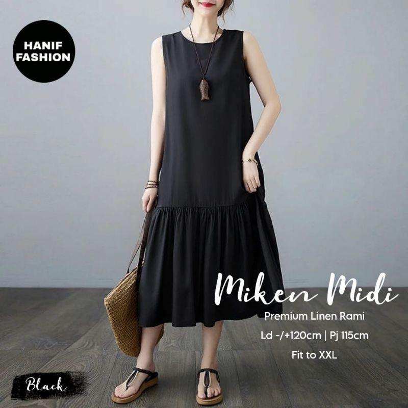 MIKEN MIDI GAMIS WANITA