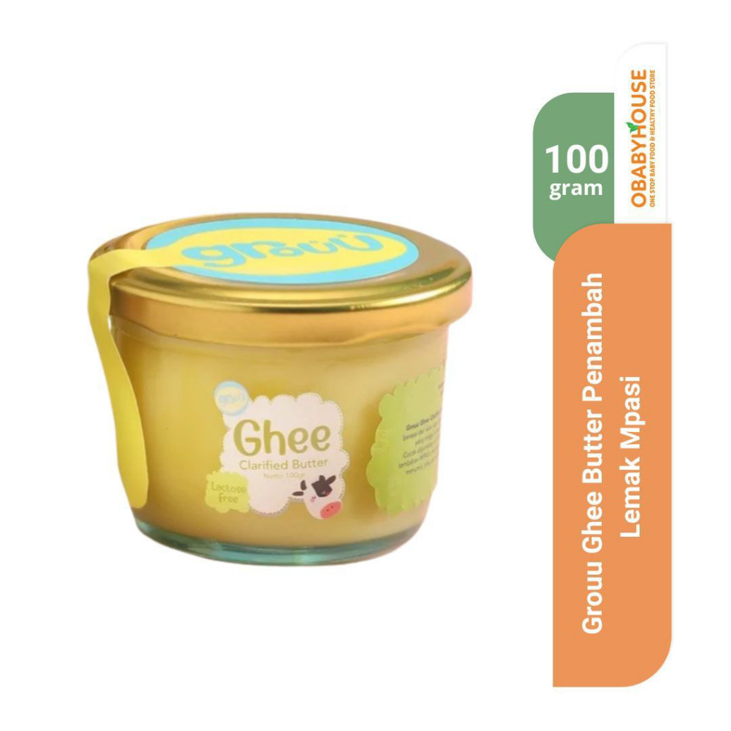 Grouu Ghee Butter Penambah Lemak Mpasi 100 gr