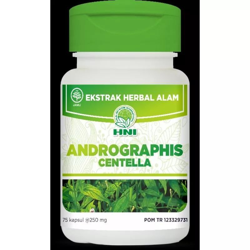 

Andrographis Centela HNI HPAI - Herbal Radang Paru , Liver/Hati , Sakit Demam