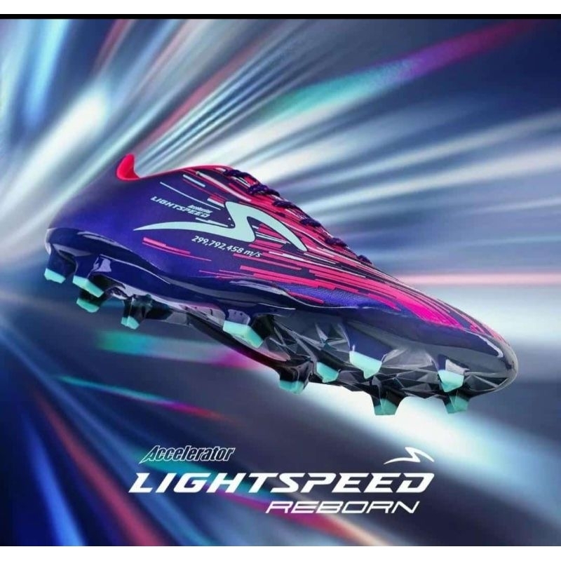Sepatu Bola lightspeed Reborn Fg Valhalla Pink Glo