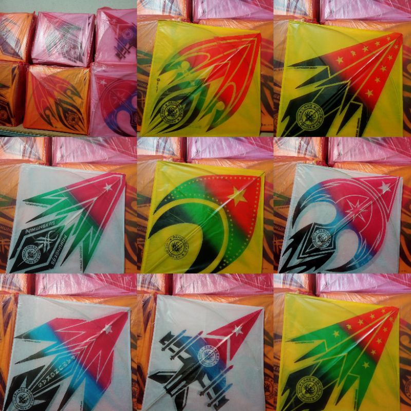 [ ISI 100 LAYANGAN ] LAYANGAN SUKHOI STANDART ARKU RAPI MURAH, LAYANGAN MURAH