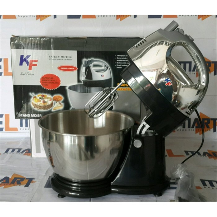 Stand Mixer KF-907CS Kapsitas 4 Liter Profesional Mixer Com Stainless Steel