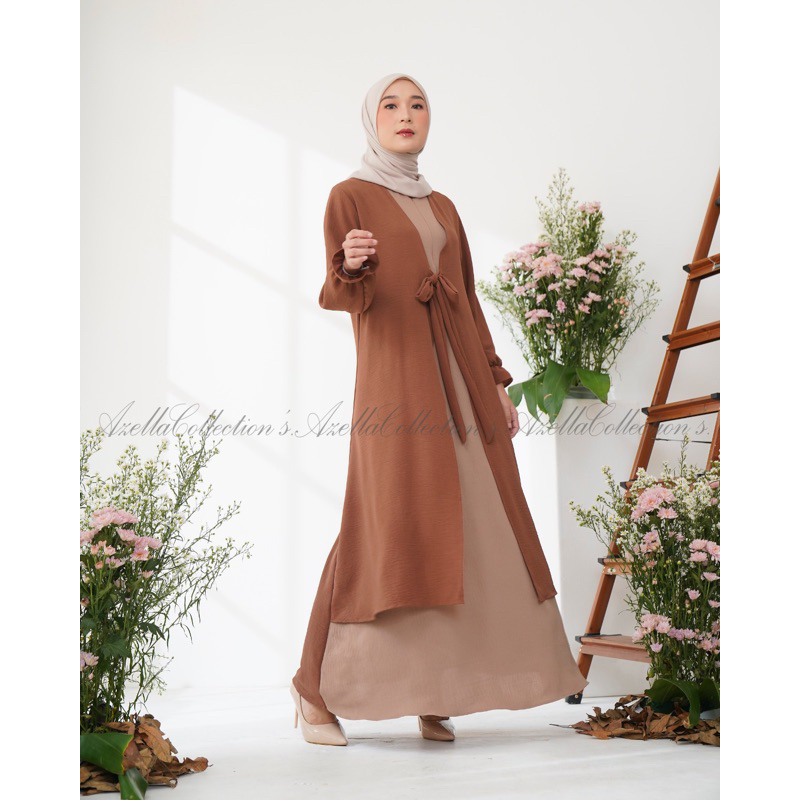 Kaftan Crincle Airflow Gamis Kaftan