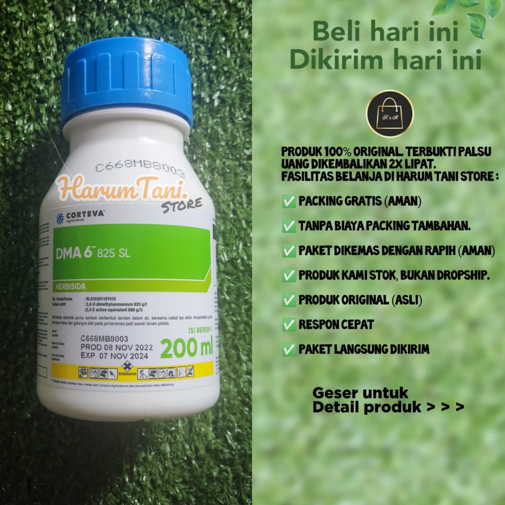 DMA 6 825SL (OBAT RUMPUT)