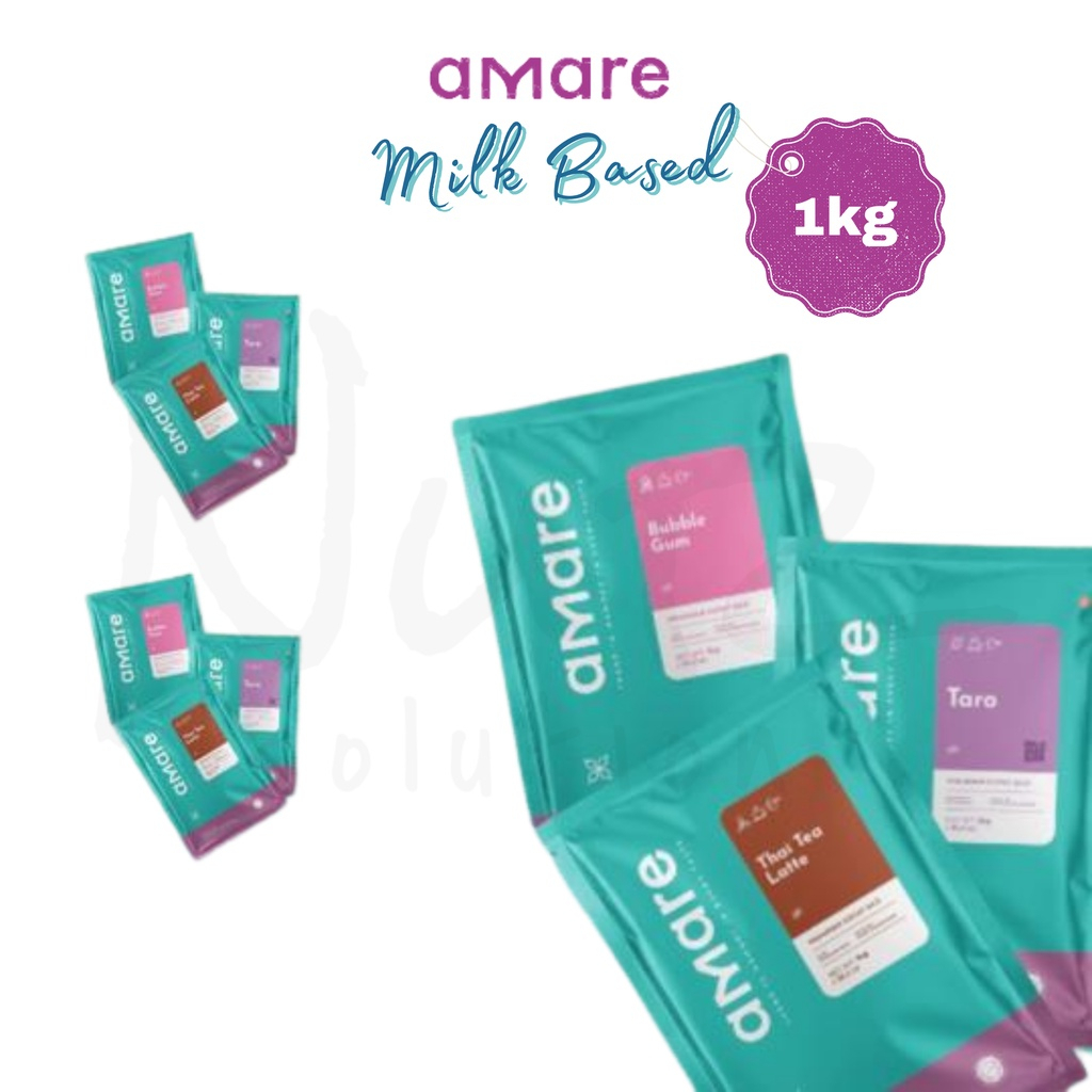 

Amare Powder Drink - Milk Based / Bubuk Minuman