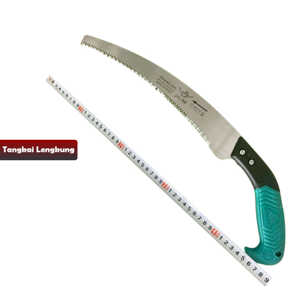 GERGAJI SAMURAI PRUNING SAW BAJA TANGKAI LENGKUNG- yosinogawa