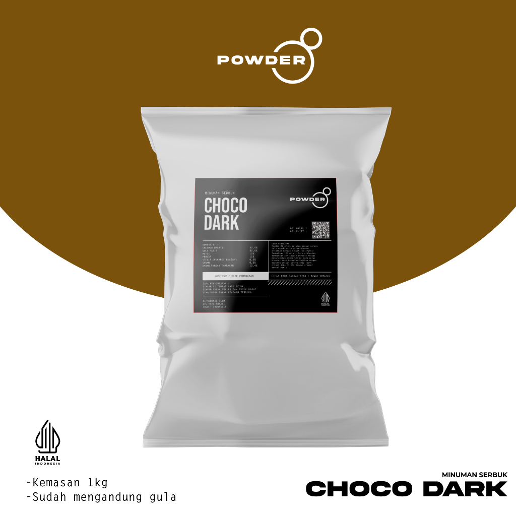 

Bubuk Minuman Rasa Dark Choco