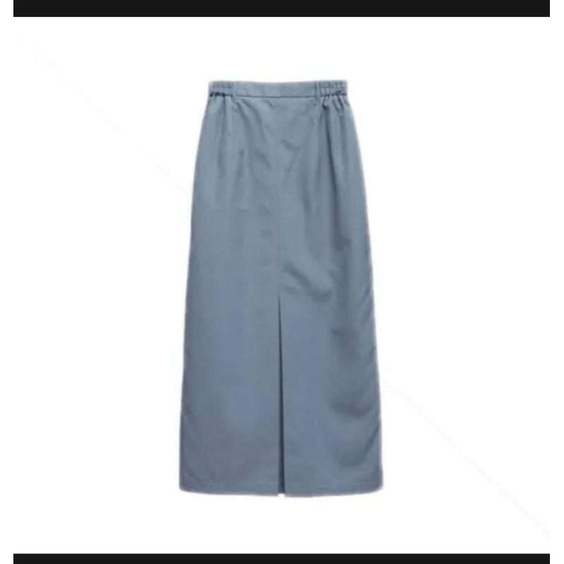 Rok Panjang Span Belah Satu Abu,Putih,Biru,Coklat,Hitam SMP/SMA/SMK