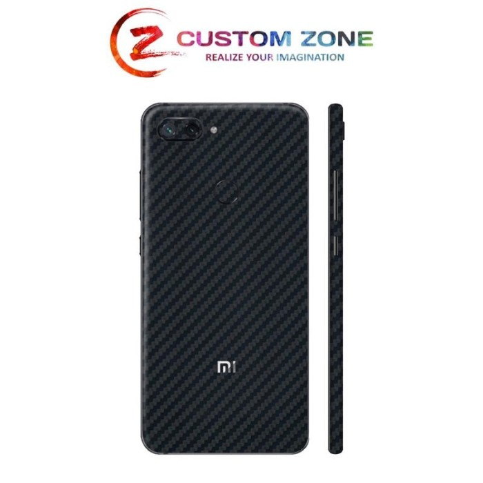 XIAOMI MI8 MI8 LITE ANTI GORES SKIN KARBON BELAKANG ANTI JAMUR SCREEN GUARD PROTECTOR