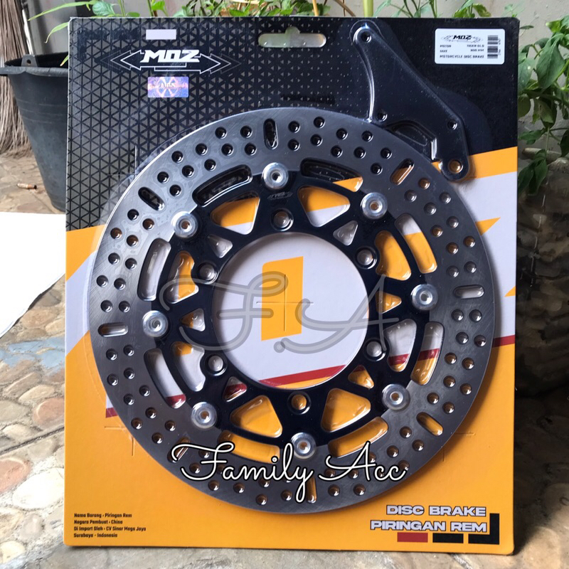 DISC PIRINGAN CAKRAM DEPAN BESAR 300MM COPY KTC MOS PLUS BREKET TIGER OLD/ CB150R OLD/ VERZA/ MEGAPRO LAMA/ MEGAPRO PRIMUS/ TIGER 2000