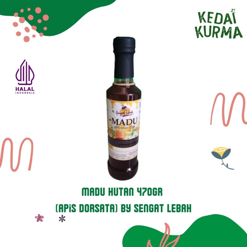 

Madu Hutan Sengat Lebah 470Gr (Apis Dorsata) Rasa Soft Manis