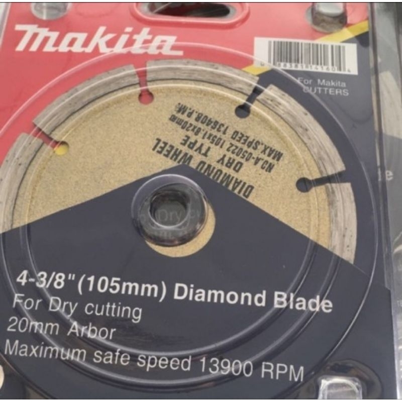 Mata Gerinda Potong Keramik Makita Kering 4”