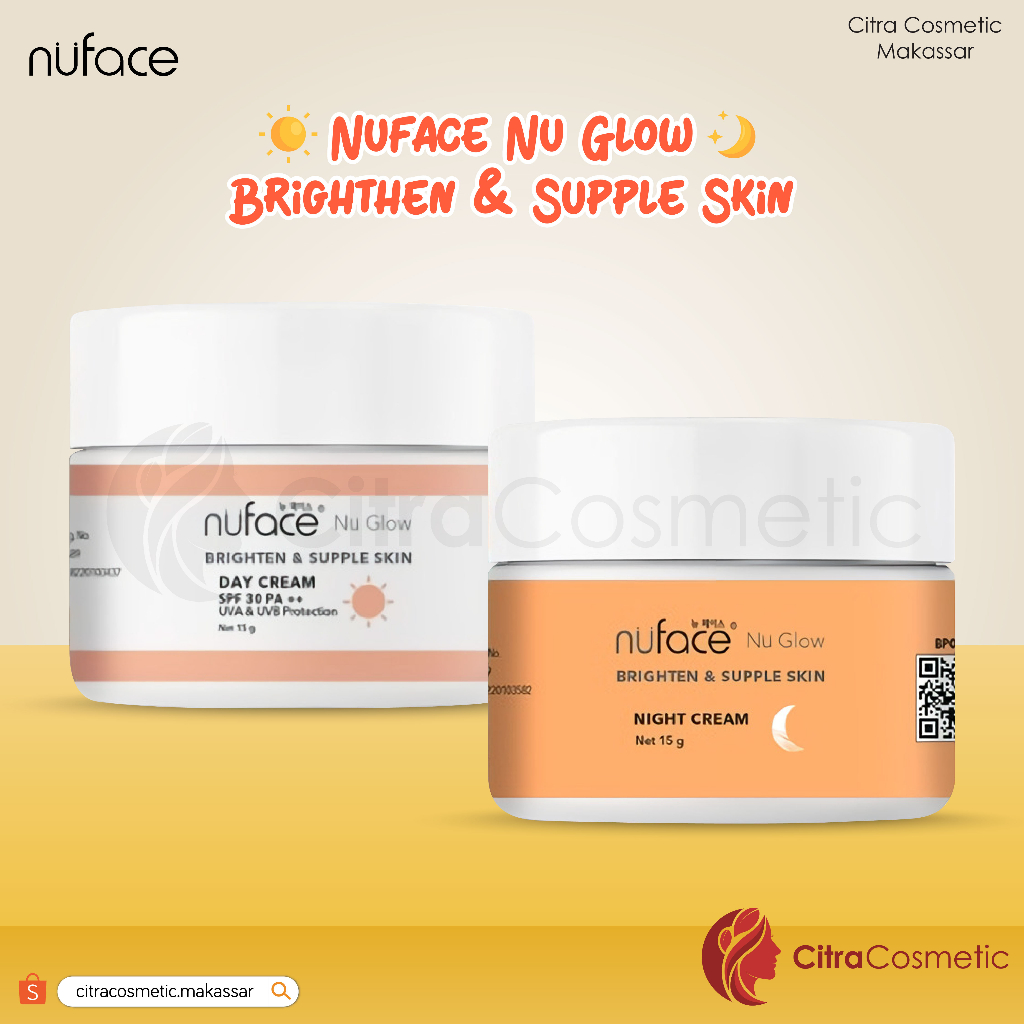 Nuface Nuglow Brightening Cream Series | Day | Night