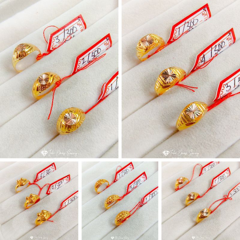 CINCIN BAYI KADO KELAHIRAN EMAS ASLI 300%