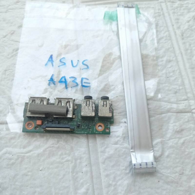 borad port USB power switch port USB laptop Asus A43 A43E A43S