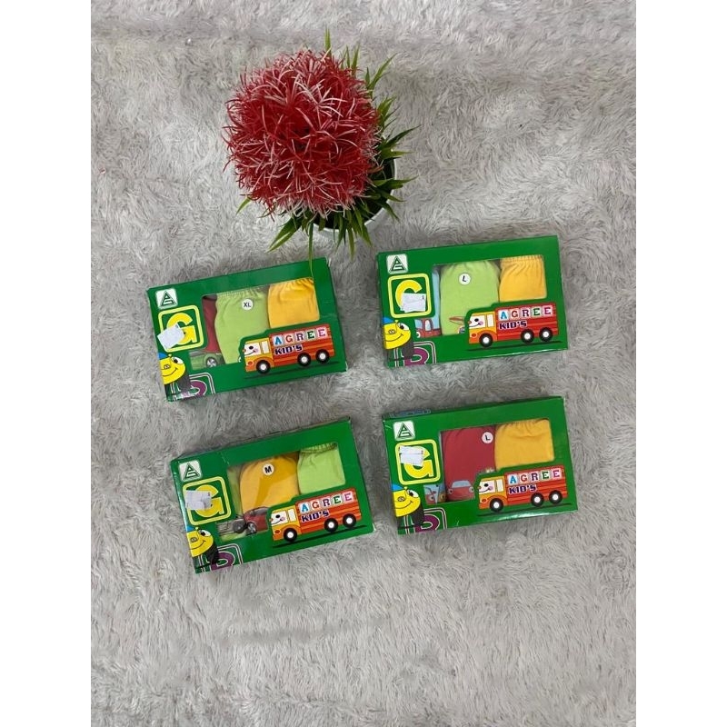 Grosir celana dalam Agree kids ( isi 3pcs ) / Celana dalam anak cowok agree kids