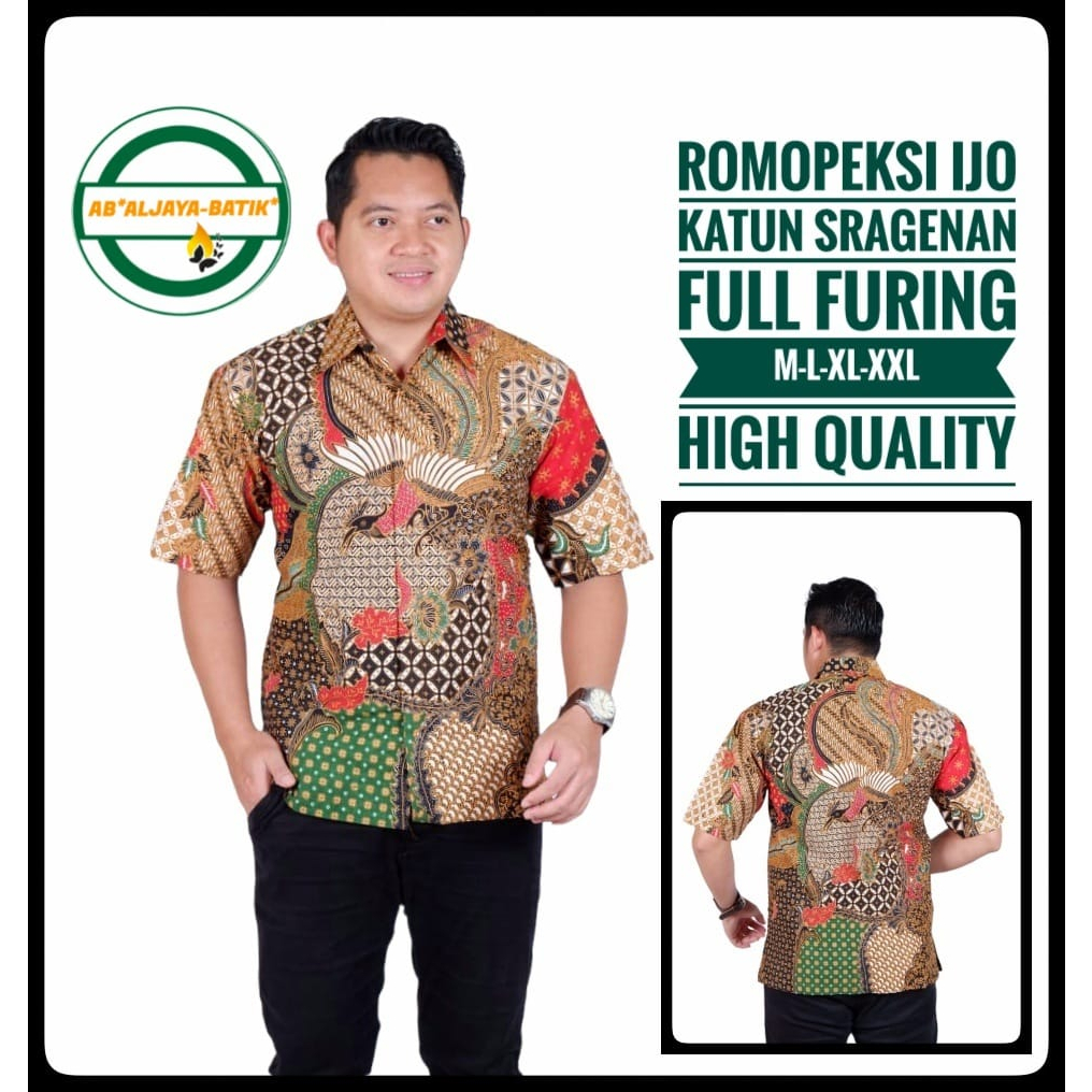 ROMOPEKSI IJO ALJAYA BATIKSOLOAMANAH KEMEJA BATIK PRIA SOLO LENGAN PANJANG LAPIS FURING ATASAN PREMIUM MODERN KATUN HALUS SM MARTOWIRO ANJANI RAJASAKTI UKAIL KLA FLORIST ASAMARA RAFANDA NGUDI RAHAYAU SENOJOYO KANAYA ALISA GITARJA PERWIRA MAHESA JAYANEGARA