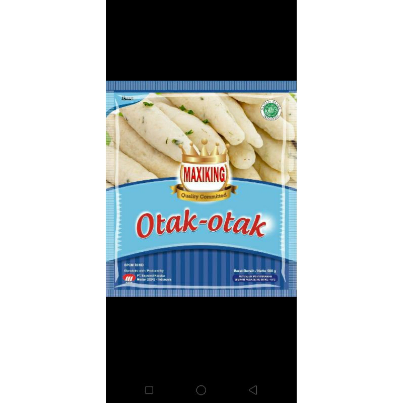 

otak otak maxking berat 500 g