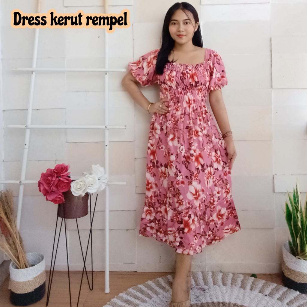 DRESS KERUT REMPEL