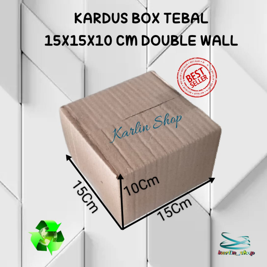 

Kadus Box 15x15x10 Cm DOUBLE WALL TEBAL