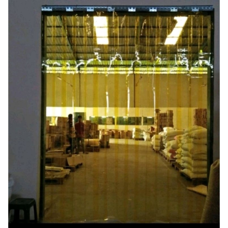 tirai PVC Curtain ukuran L185cm x T220cm