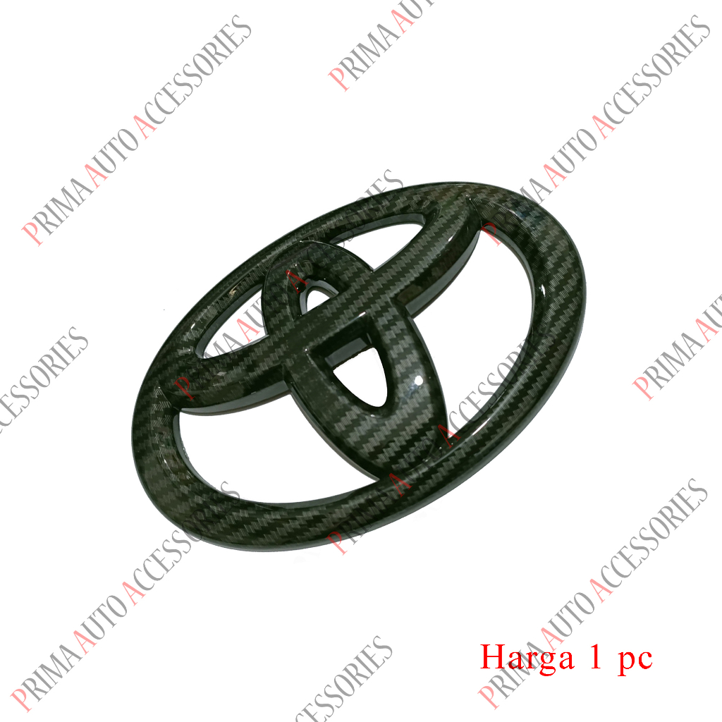 Casing Logo Toyota Carbon 16 cm