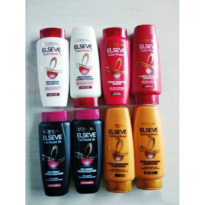 L'OREAL Paris Shampoo dan Conditioner 155 ml // Shampo Loreal