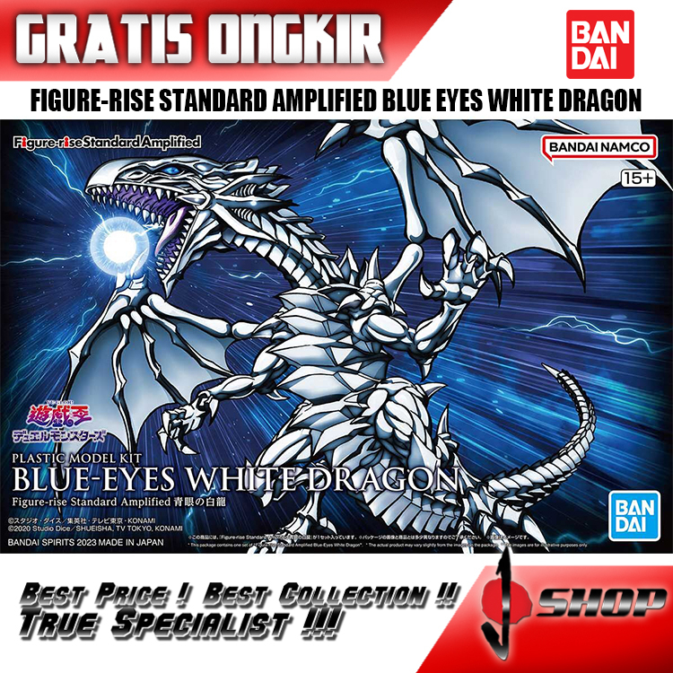 FIGURE-RISE STANDARD AMPLIFIED BLUE EYES WHITE DRAGON
