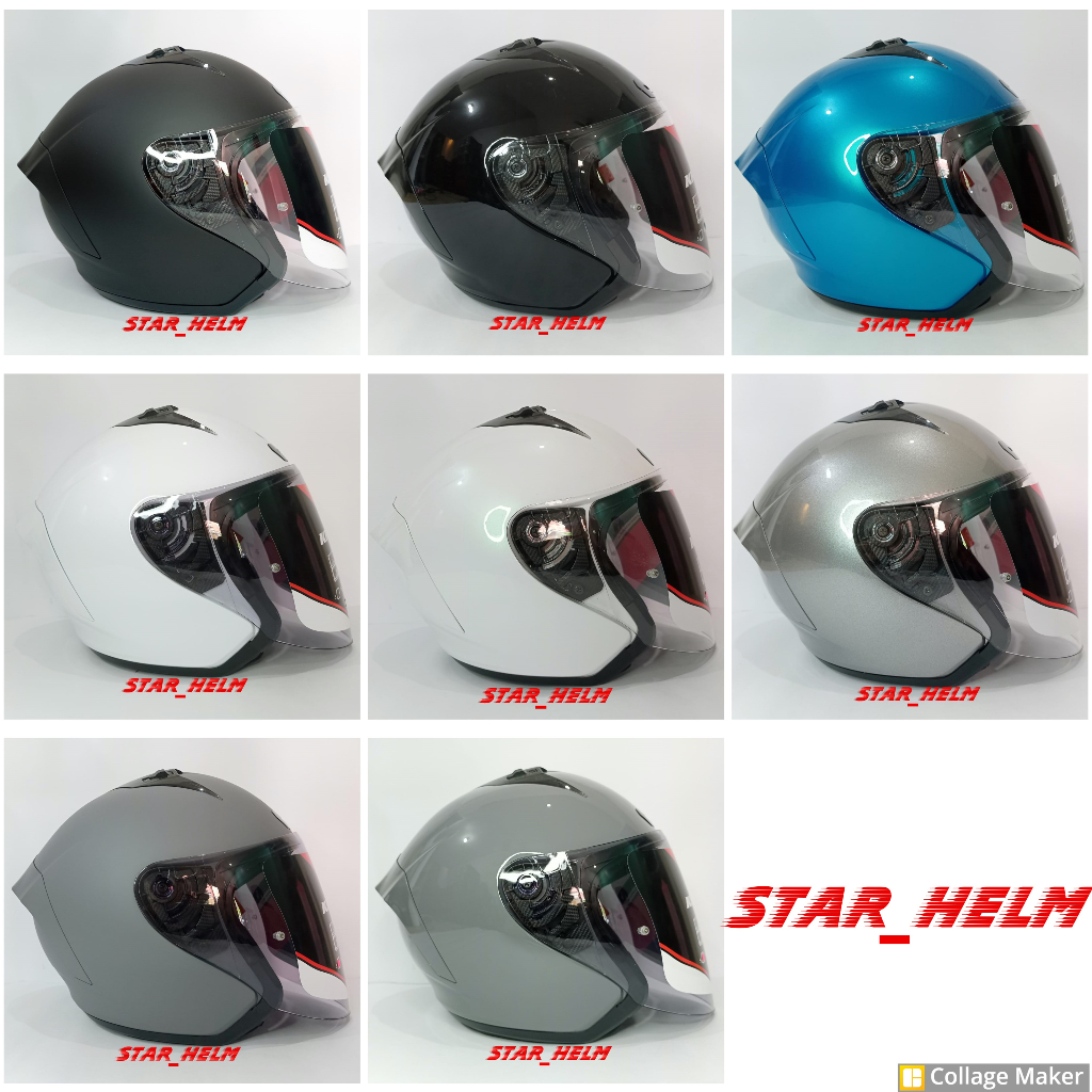 HELM NJS KRONOZ ORIGINAL 100% | HELM HALF FACE NJS KRONOZ ORIGINAL 100%