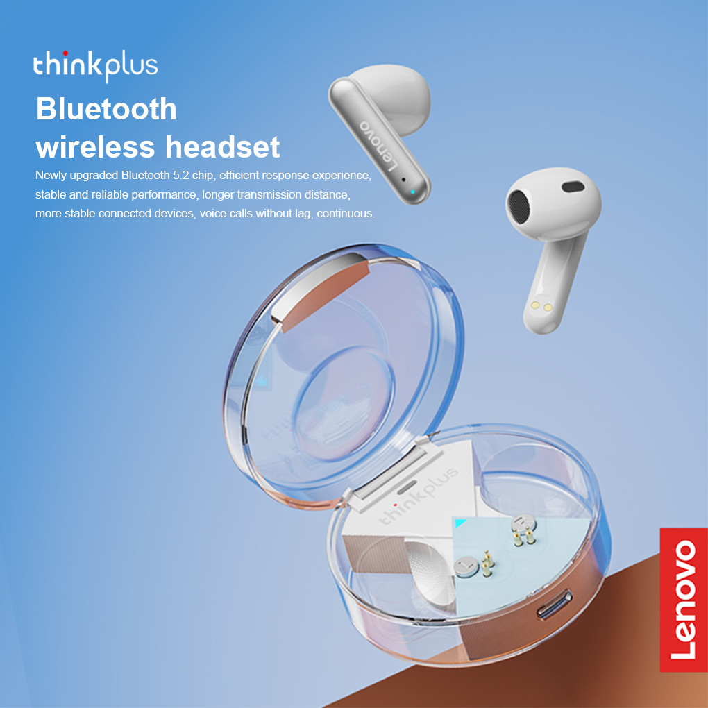 Lenovo Thinkplus TWS LP10 True Wireless Earphone Bluetooth Headset Gaming Earbuds Original