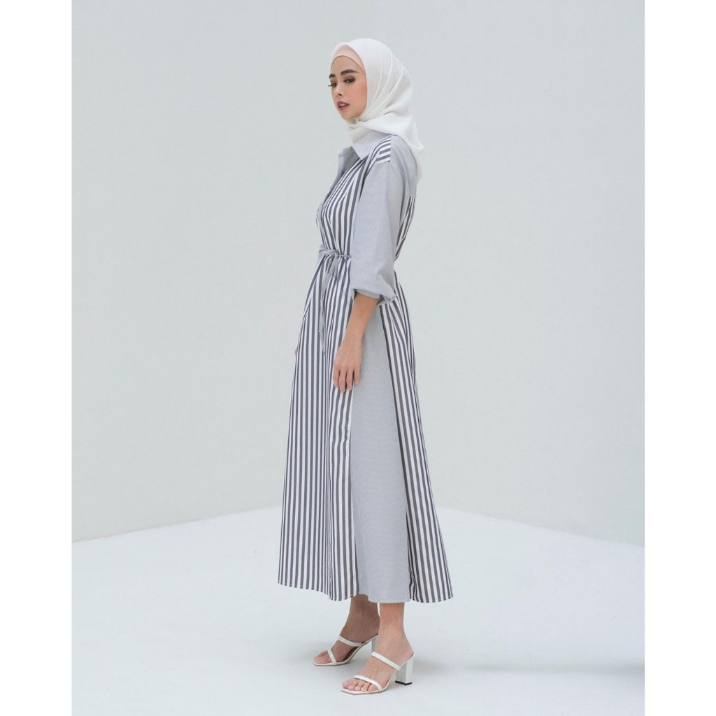 DAILY MIDI DRESS  - GAMIS MIDI KATUN LINEN - GAMIS  SIZE M L XL DRESS POLOS