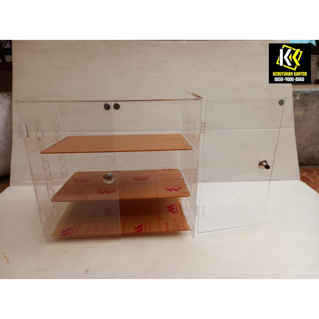Jual Etalase Display Kue / Roti Rak Akrilik Termurah Rak Kue Akrilik