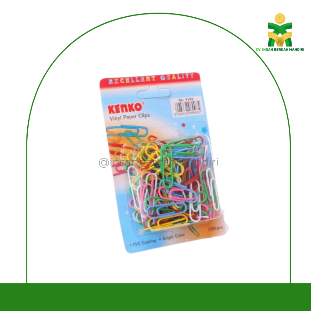 

Kenko Paper Clip Warna Warni No. 3100