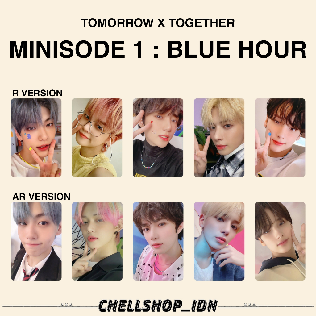 PHOTOCARD BLUE HOUR