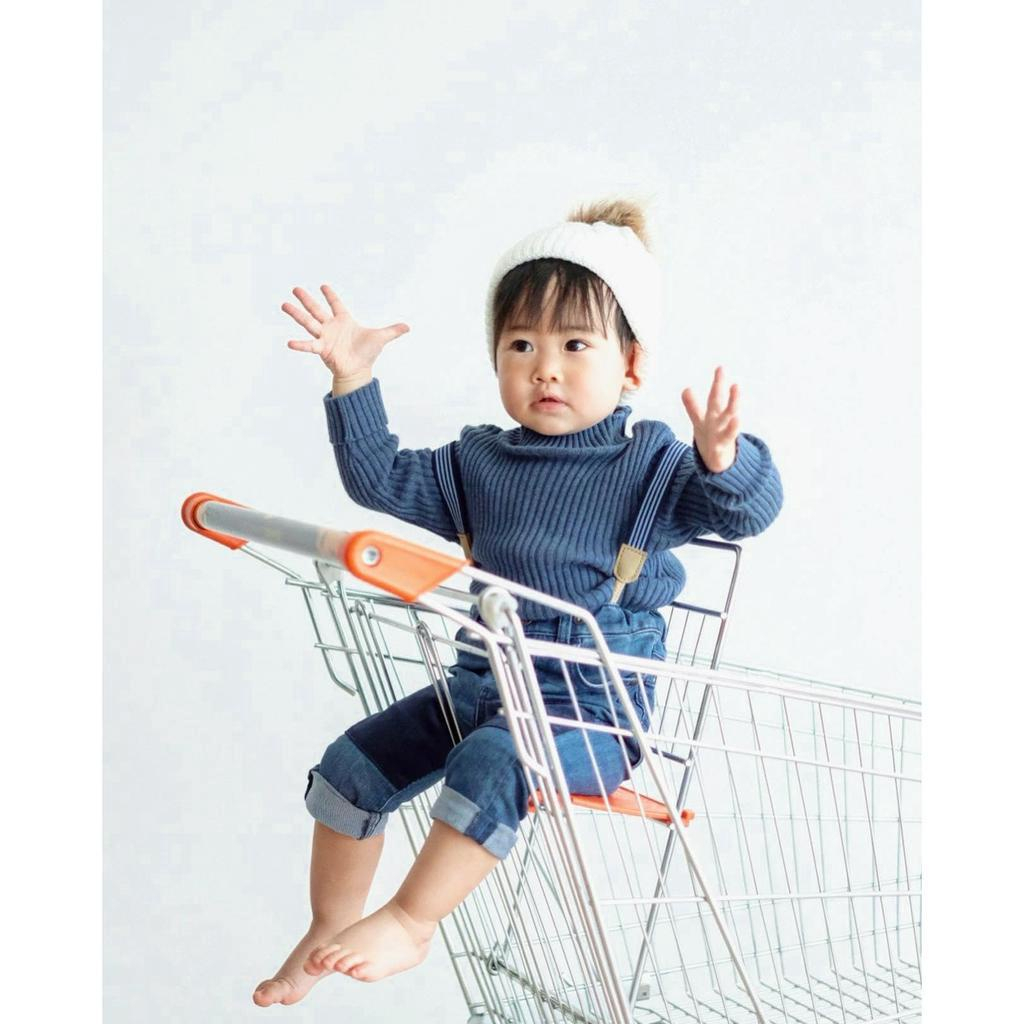 Hunny Bunny ENVAR SWEATER | Turtleneck Knit Anak | Top Anak Unisex | Rajut Pemium | Sweater Rajut Anak 1-9 tahun