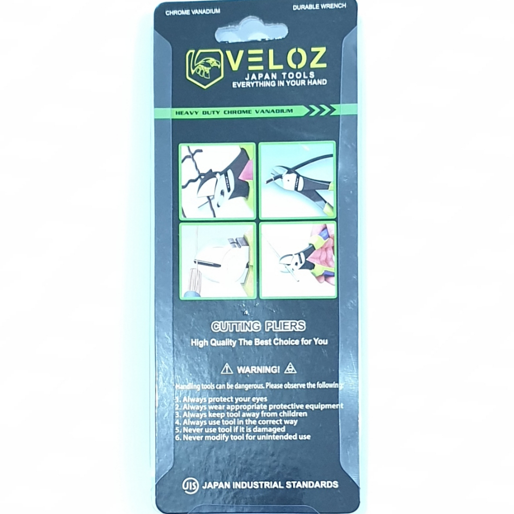 Veloz Heavy Duty TANG POTONG 5&quot; Inch Panjang Produk 11,2cm