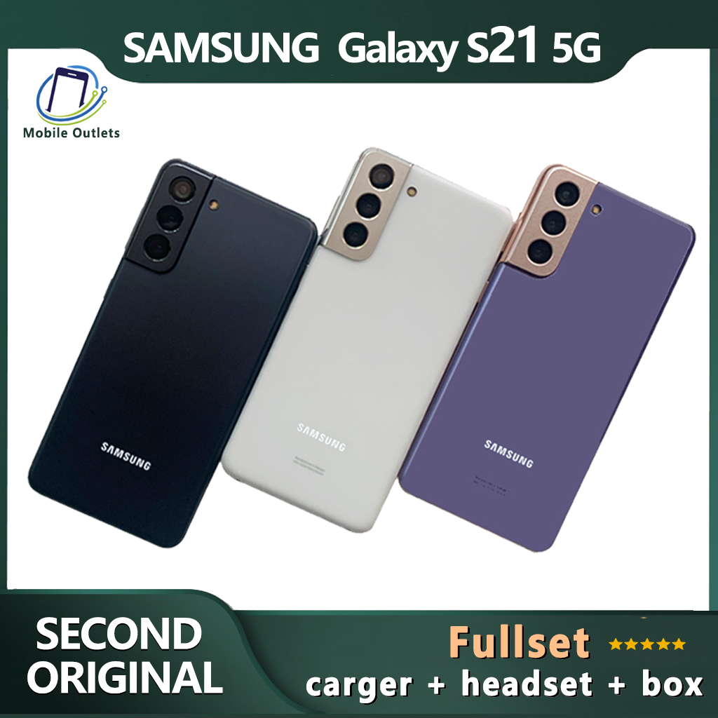 Samsung Galaxy S21 5G / RAM 8GB / 128GB Second Like New / Samsung S21 5G / Spek Ganas 8/128GB / HP MURAH / Fullset
