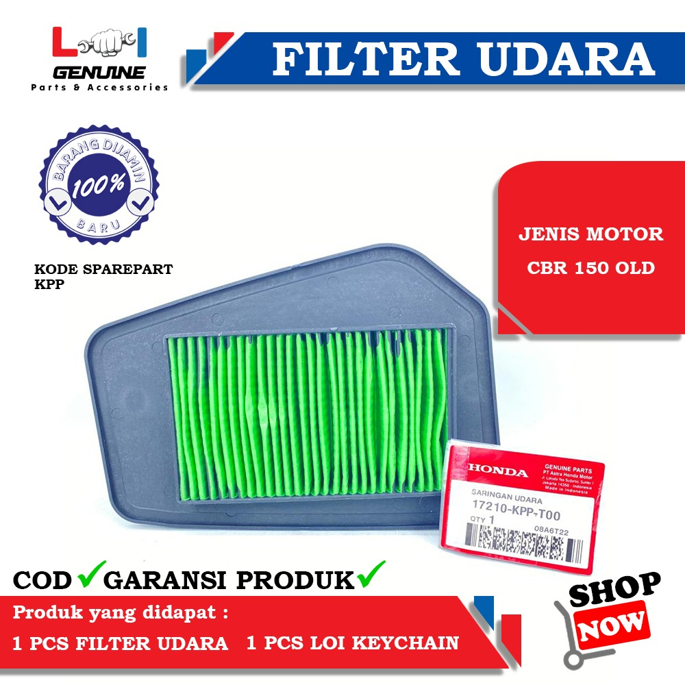 -LOI- FILTER UDARA CBR150 OLD KPP