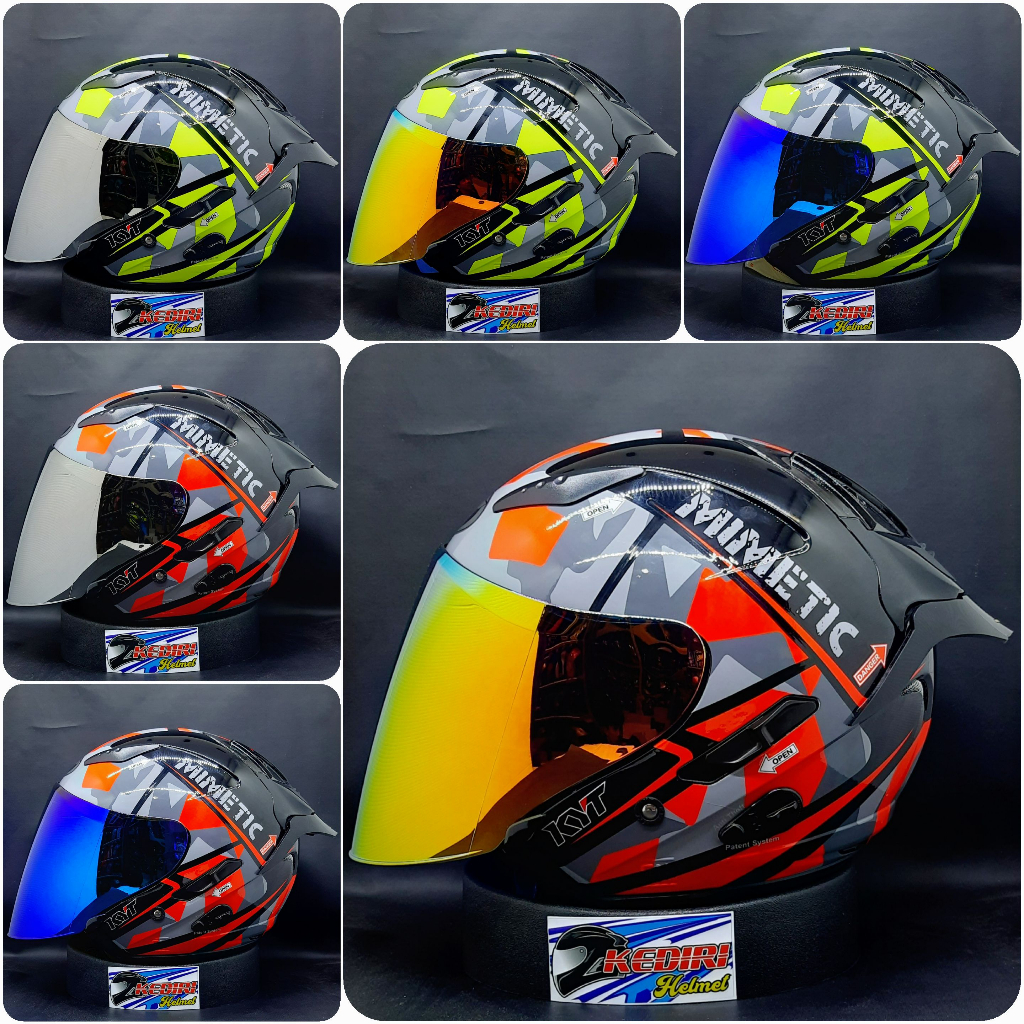 Helm KYT Galaxy Flat R seri 4 Mimetic