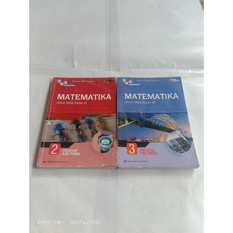 BUKU MATEMATIKA SMA KLS XI XII KTSP 2006 IPS SARTONO