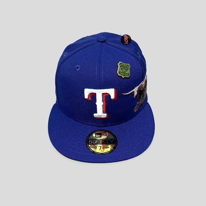 TOPI NEW ERA ORIGINAL 5950 STATE PARK TEXAS RANGERS BLUE