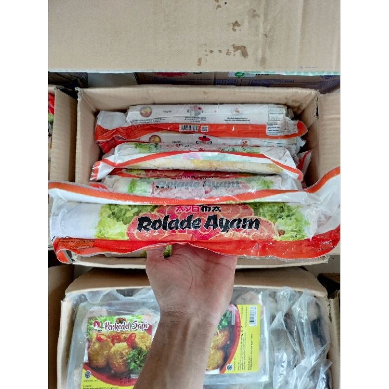 

Ayoma Rolade Ayam Whole Gulung 450gr