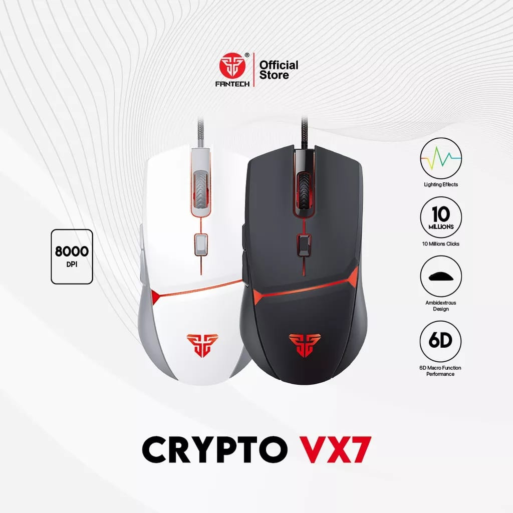 C_  Fantech VX7 Crypto RGB Macro Gaming Mouse